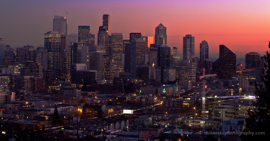 Seattle Winter Cityscape